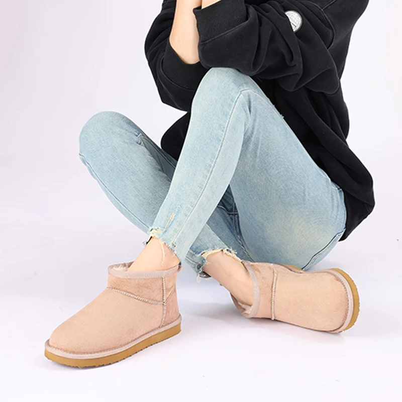 Warm Snow Boots Women Short Ankle Plush Soft Winter Boots