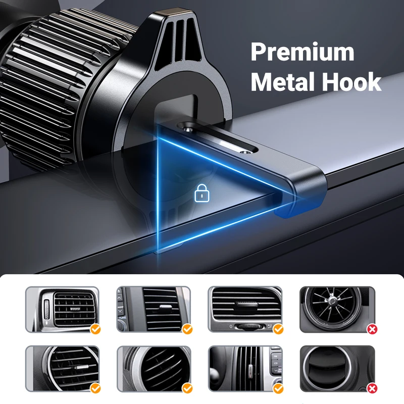 UGREEN Car Phone Holder Gravity Car Phone Stand 360°Rotation For iPhone 15 14 13 Pro Max Xiaomi Samsung Air Vent Phone Holder