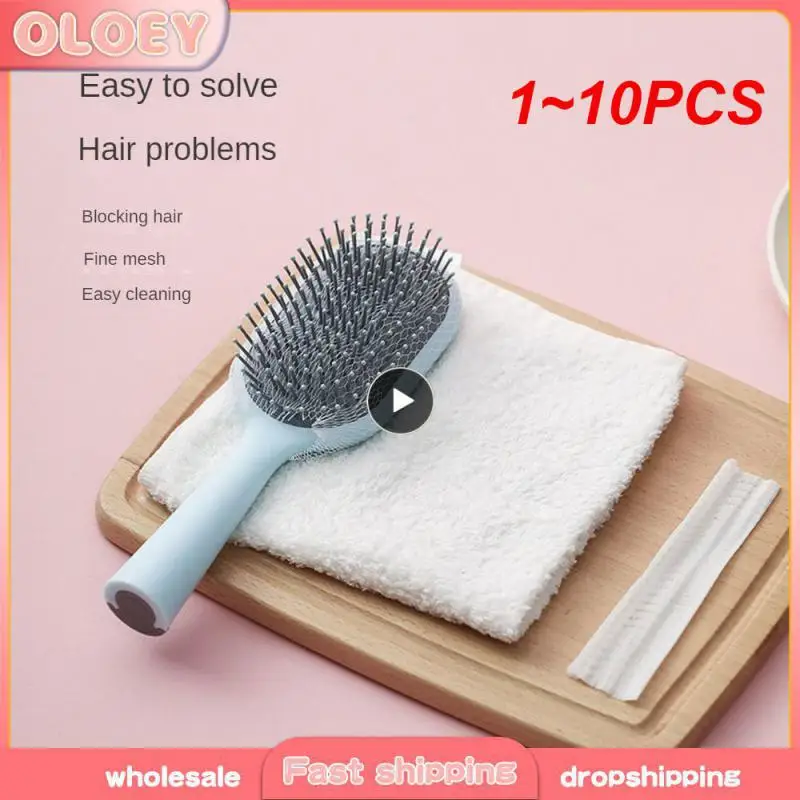 

1~10PCS Cleaning Net For Hair Brush Comb Pet Comb Brush Cleaning Sheet Pad Comb Protection Net Portable Comb Net