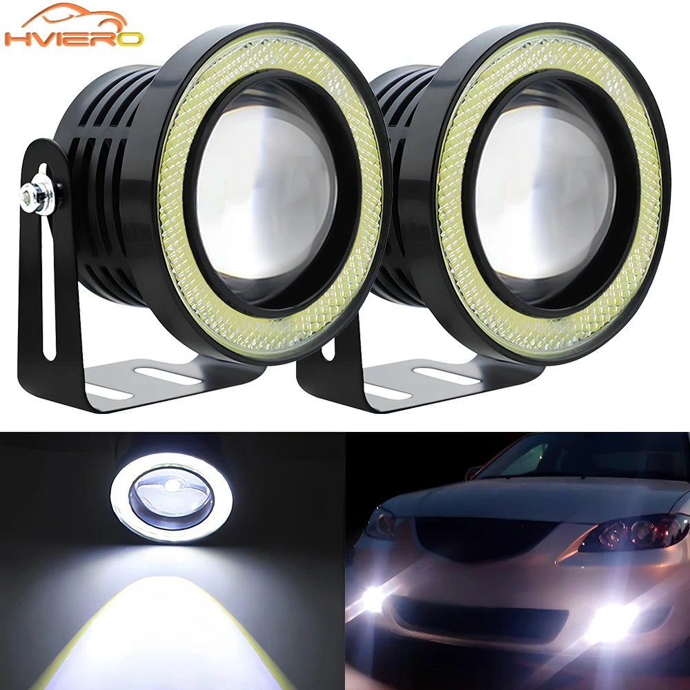 KIMISS 2 Ampoules LED H16 5202 Blanc - Feux De Brouillard Et Feux Diurnes Haute Puissance 6000K