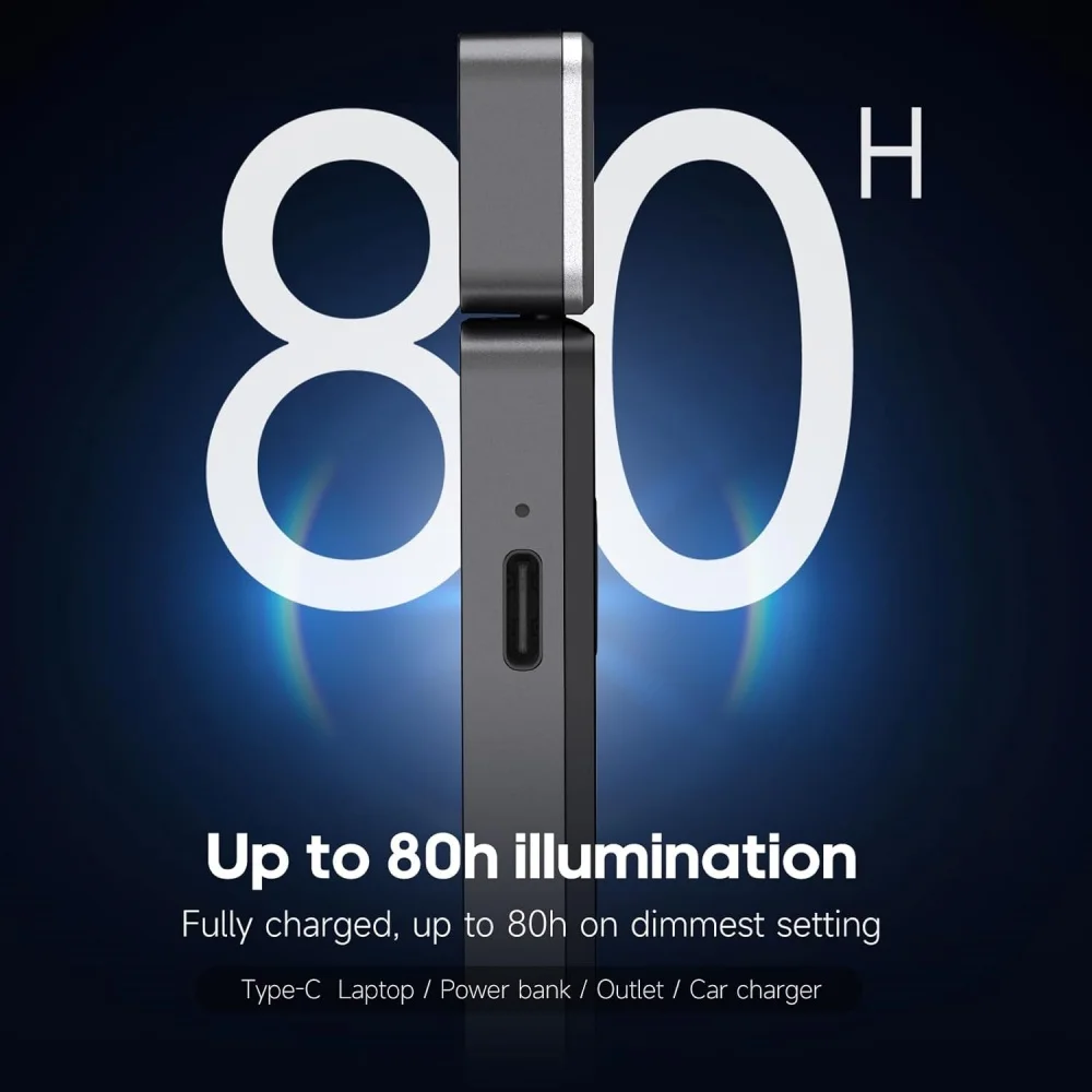 Usb rechargeable clip on LED reading light Portable mini reading book light Kids read Bedroom night light Book lamp