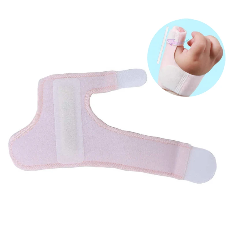 

Medical Children's Finger Orthosis Baby Thumb Buckle Curved Thumb Protective Sleeve Fracture Fixed Splint Anti-adduction