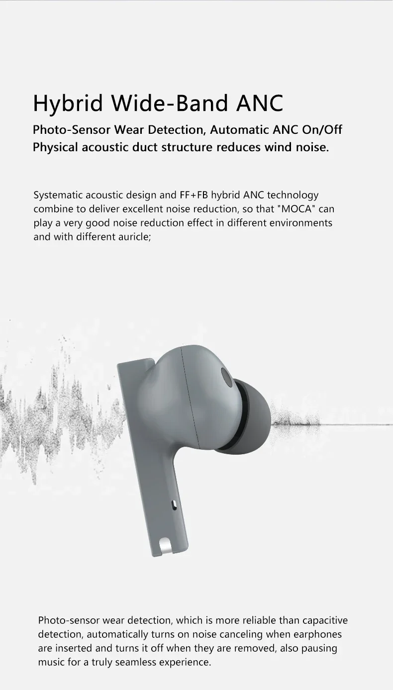Moondrop MOCA True Wireless Earbuds description image 3