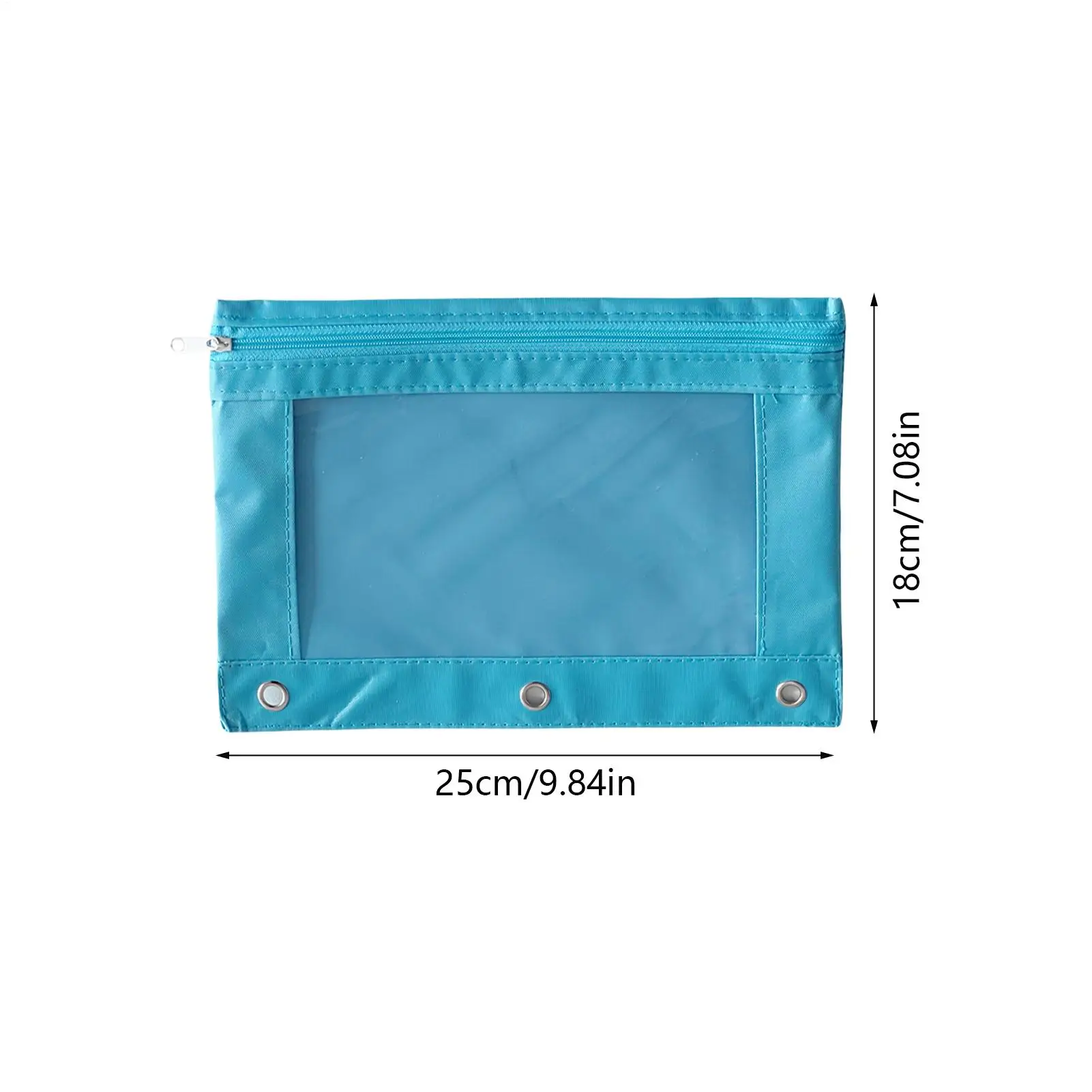 Toy Storage Bags With Zipper Cute Puzzle Storage Bags Aesthetic Reusable Waterproof Pouch With Rainbow Pendant For Students