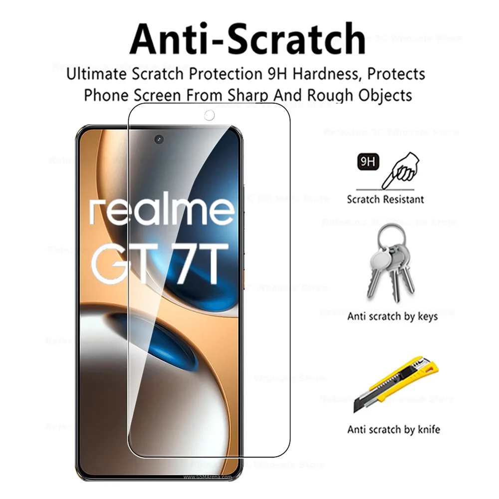 Tempered Glass Screen Protector for Realme GT Series - 2 Pack