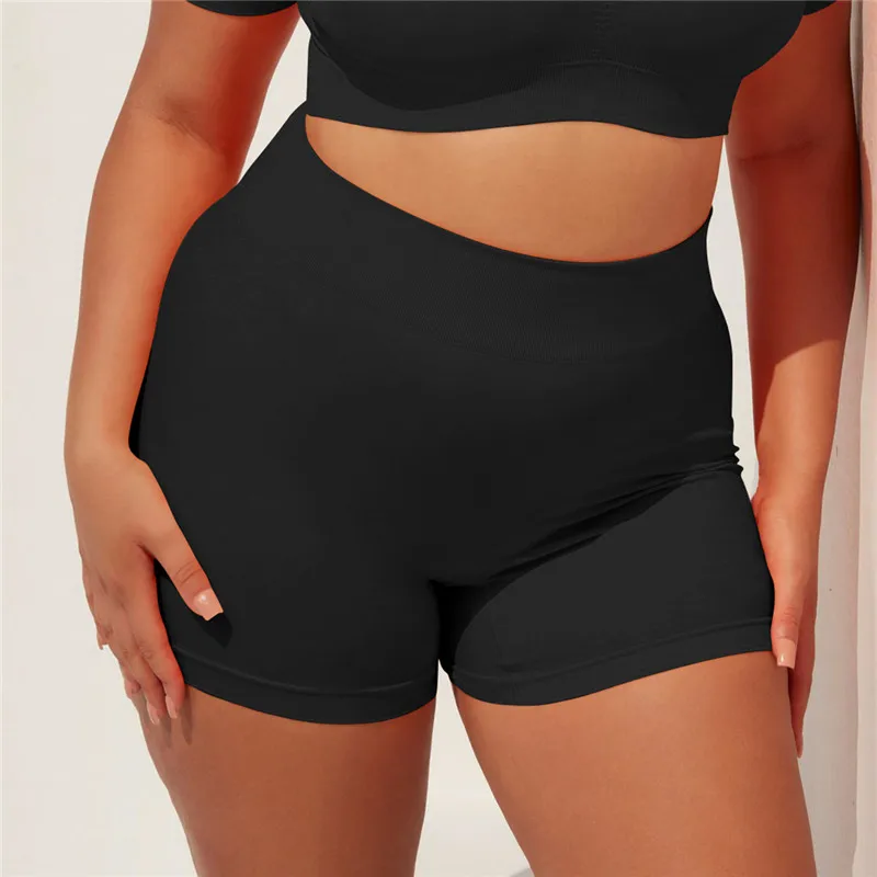 

Gym Shorts Womens Stretchy Workouts Short Leggings Ruched Fitness Outfits Sexy Plain Shape Yoga Wear Cropped pants
