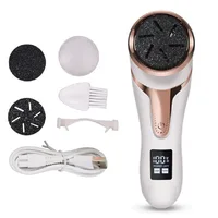 Portable Electric Foot File USB Dead Skin Removal Dust Suction Foot Repair Machine Waterproof Calluses Removal Foot Care Tools 2
