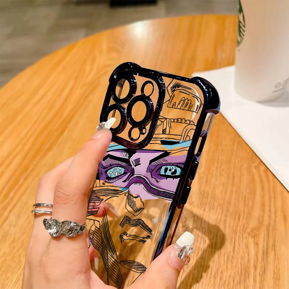 Anime Jojo's Bizarre Adventure Plating Phone Case