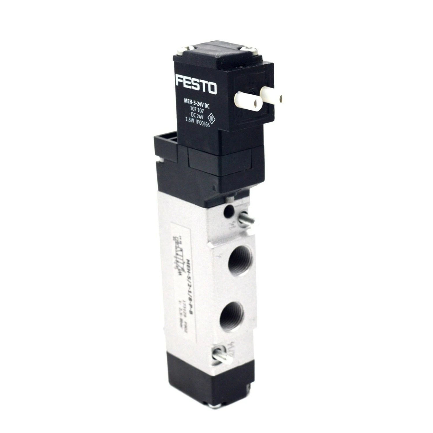 Festo MEH-5/2-1/8-P-B Solenoid Valve 173129 Width 17.8Mm