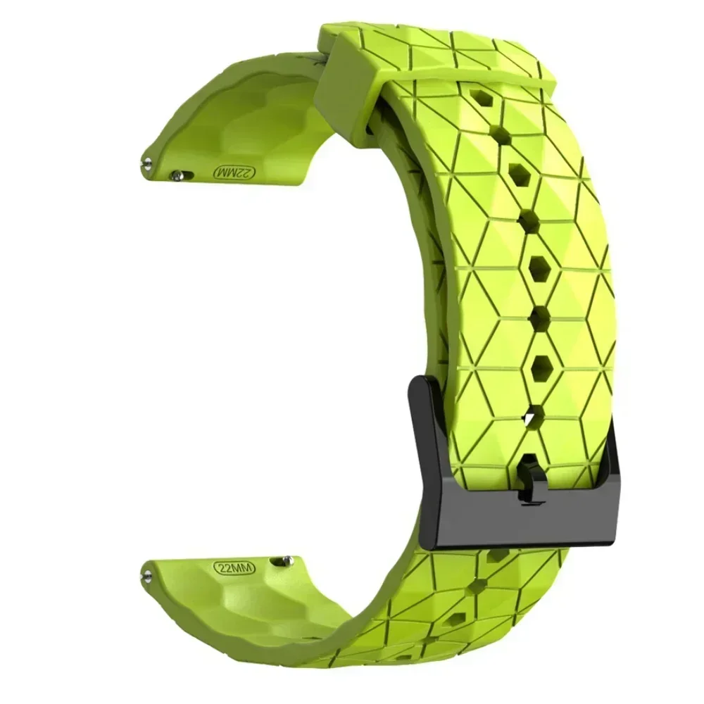 Versatile Silicone Strap - 20/22mm Durable Replacement Wristband