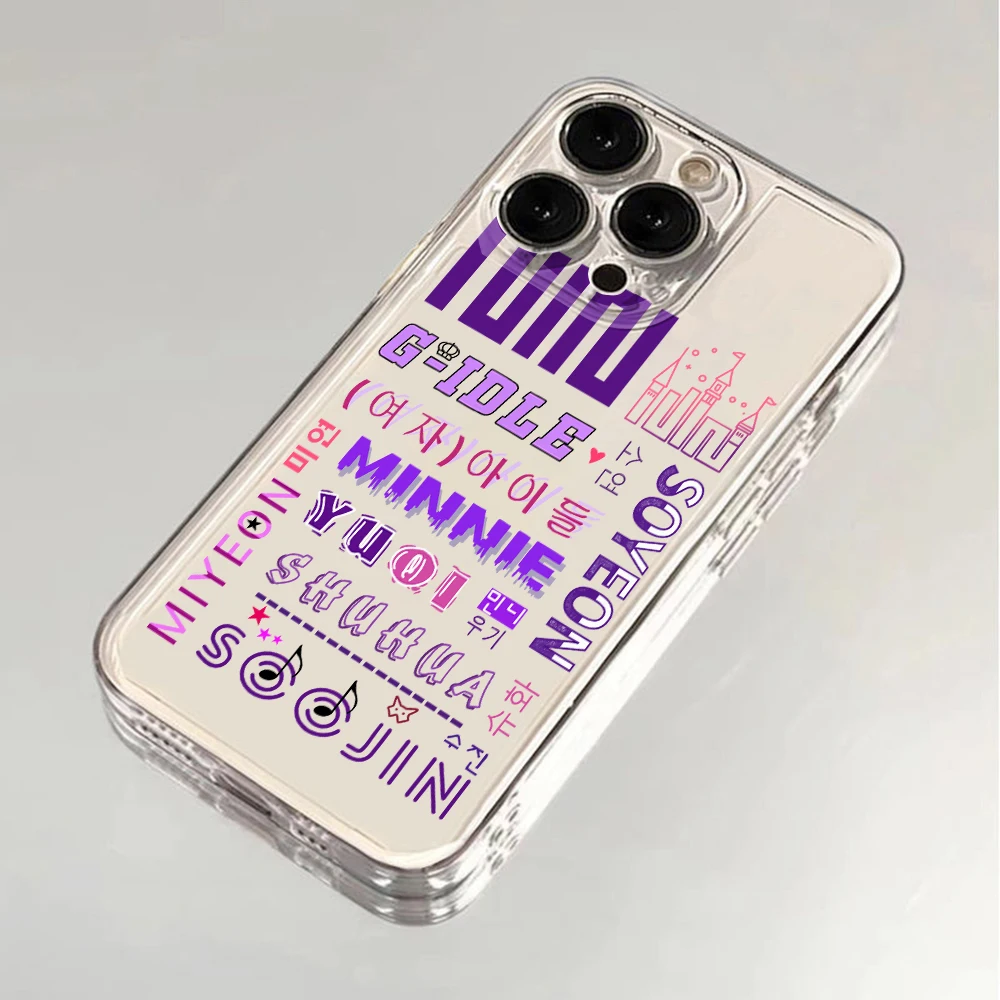 Kpop I-DLE i Feel Clear Soft Phone Case Cover