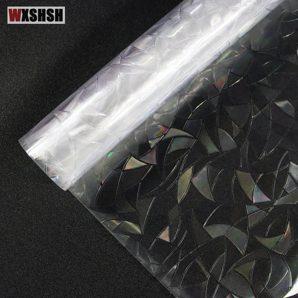 Window Film Static Cling Laser Privacy Protection Heat Control Frosted For Window Door Table Wardrobe Cabinet DIY