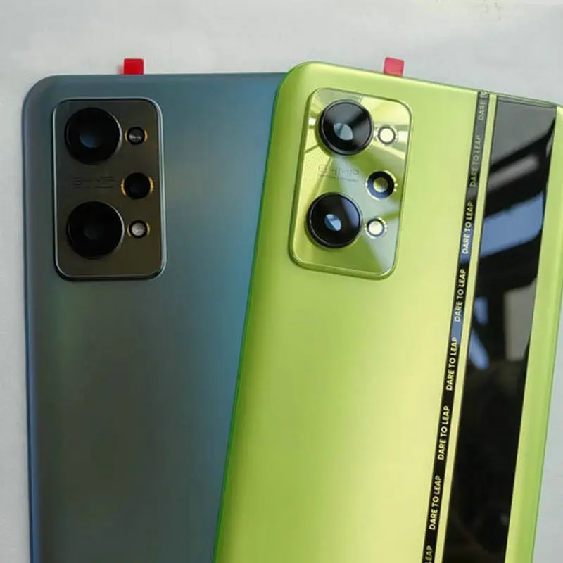 Realme GT Neo2 배터리 커버 후면 도어 백 하우징(카메라 렌즈 교체 부품 포함)
