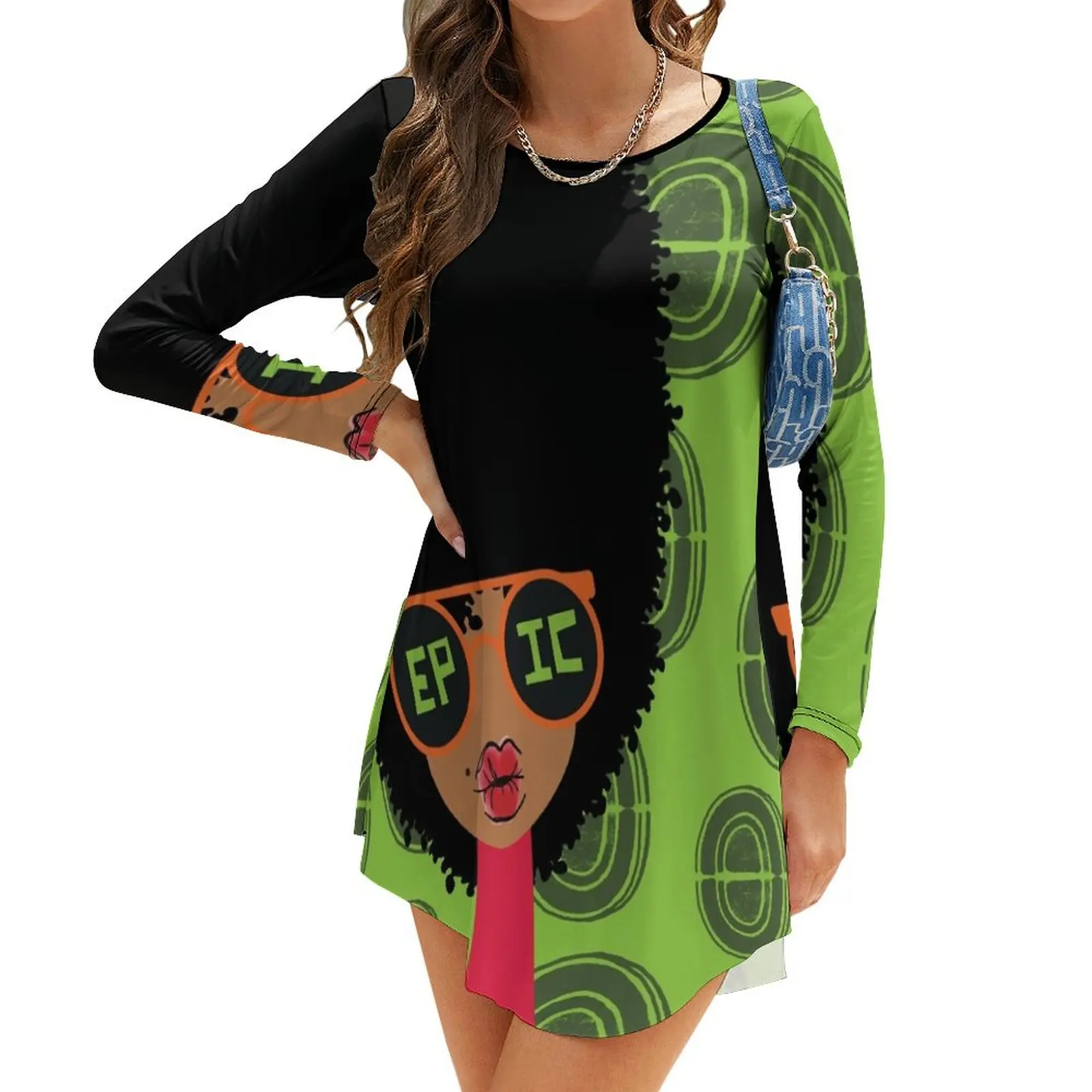 

Epic Long-Sleeve Dress summer women's suit Long veiled dresses dresses for women 2024 luxury designer party