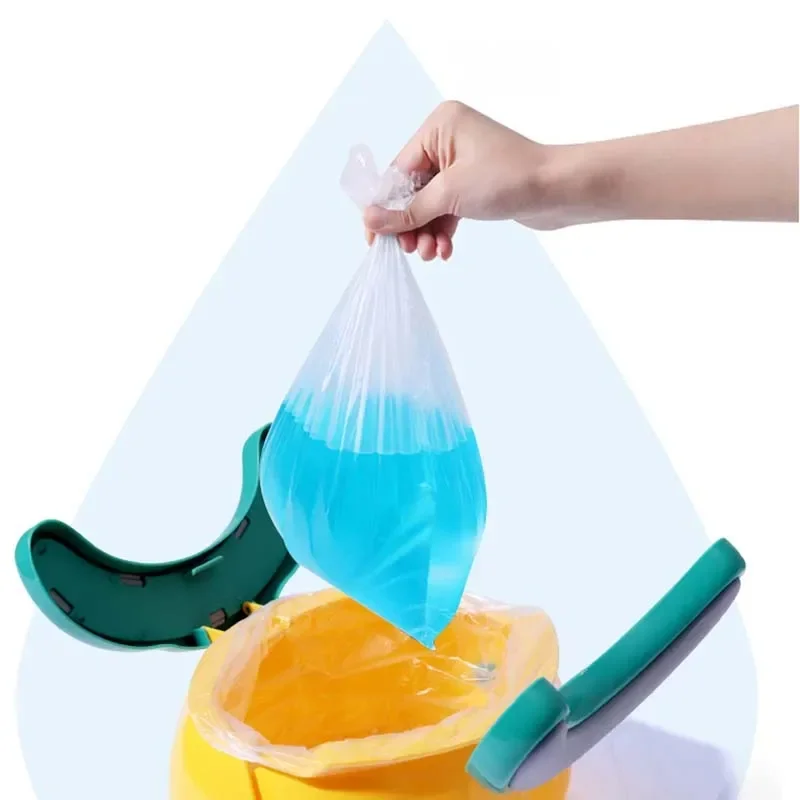 Baby Toilet Portable Travel Baby Potty Foldable Kids Potty Training Seat Easy to Clean With Storage Bag and 20 Garbage Bags 3