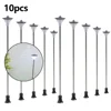10pcs Model Railroad Train 1:100 Scale Lamp Posts Led Street Light Lamp Artificial Miniature Decoration Building Landscape 5