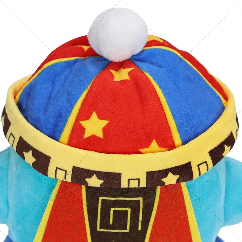 Anime Kirby Blue Green Plush Toy Stuffed Animal Cartoon Gift