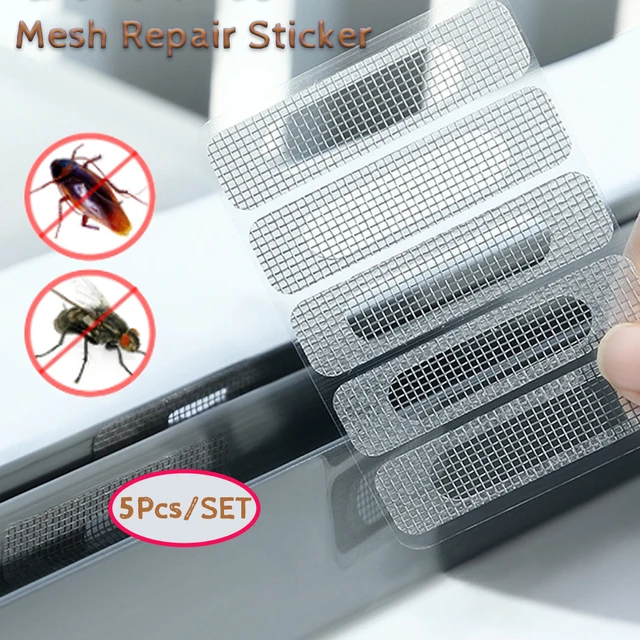 5/10/20 pièces fenêtre écran réparation autocollant fenêtre filet anti-moustique maille porte moustiquaire Patch réparation trou cassé écran Net 1