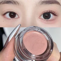 Matte Liquid Eyeshadow Cream Blush Face Contour Waterproof Longlasting Eyeshadow Primer Base Makeup Peach Pink Purple Nude Brown 1