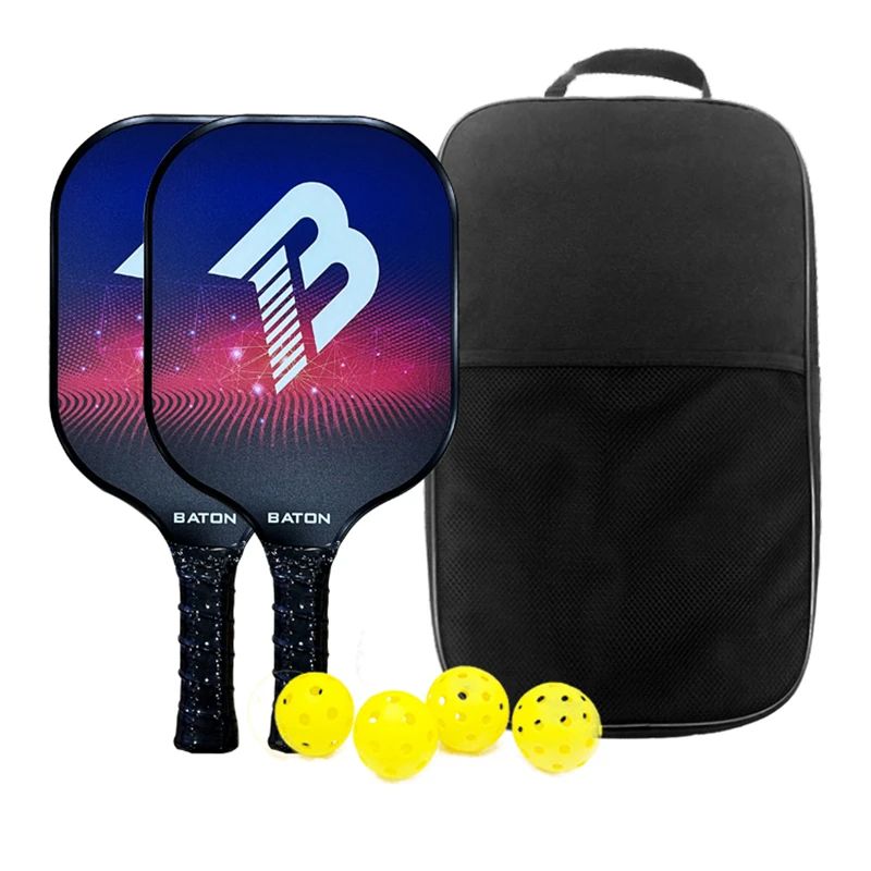 Pickleball Paddles Usapa Pro Pickleball Racchetta Viso In Fibra Di Carbonio Professionale Pickleballs Paddle Set Per Il Gioco All'Aperto