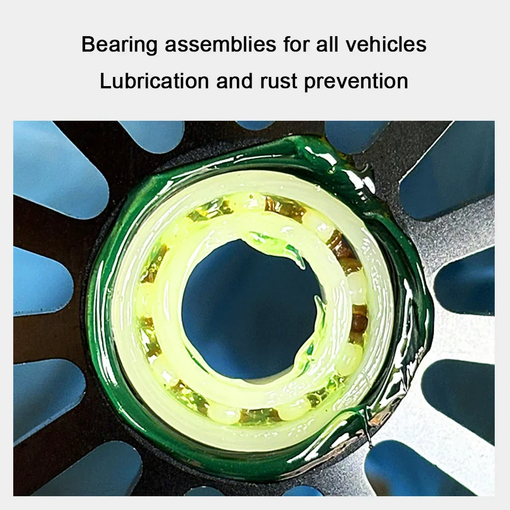Green Applesause Bearing Grease Premium Bike Grease Mid-axis Pedal Bowl Group Maintenance Lubricant for Mountain Road Bikes
