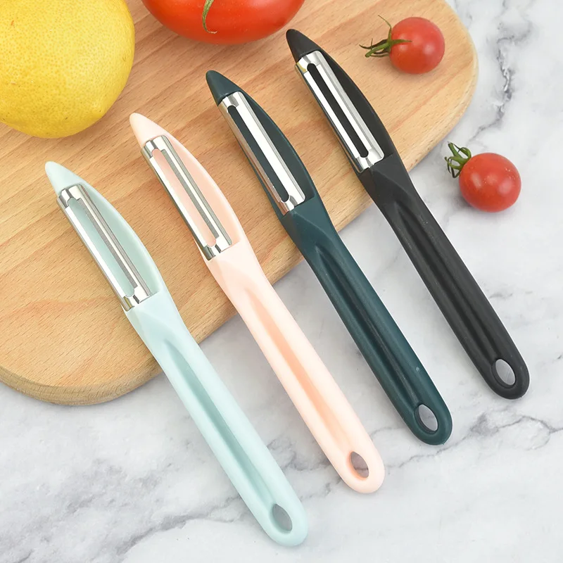 สแตนเลส Peeler ครัวมันฝรั่งผลไม้ Peel Removal ผัก Peelers คู่มือ Fast Peeling เครื่องตัดผักครัวเครื่องมือ 1