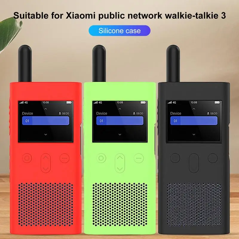 

Для Xiao mi Walkie-talkie чехол силиконовая лампочка для общественной сети iaomi Walkie-talkie 3 защитный чехол