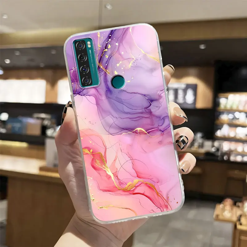 Transparent Shockproof Silicone Soft Phone Case