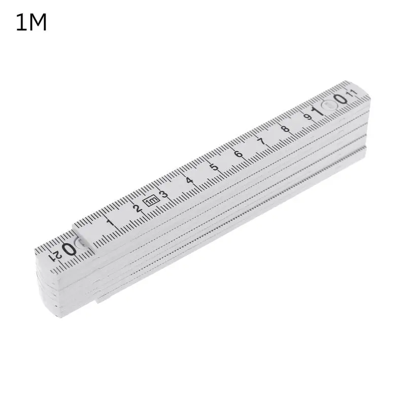 Folding Ruler Measuring Stick with Locking Joints - Woodworking Tool