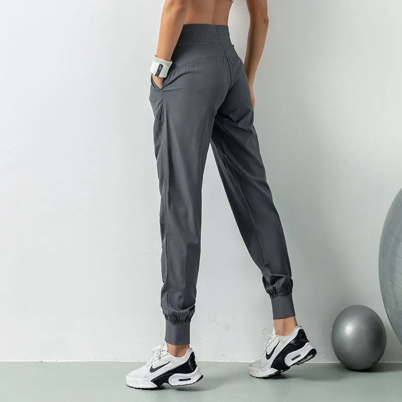 Women's Drawstring Running Sport Joggers 2