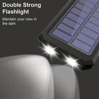 Xiaomi 50000mAh Portable Solar Power Bank Large Capacity Fast Charging External Battery with Flashlight For Xiaomi IPhone Huawei - Image 5