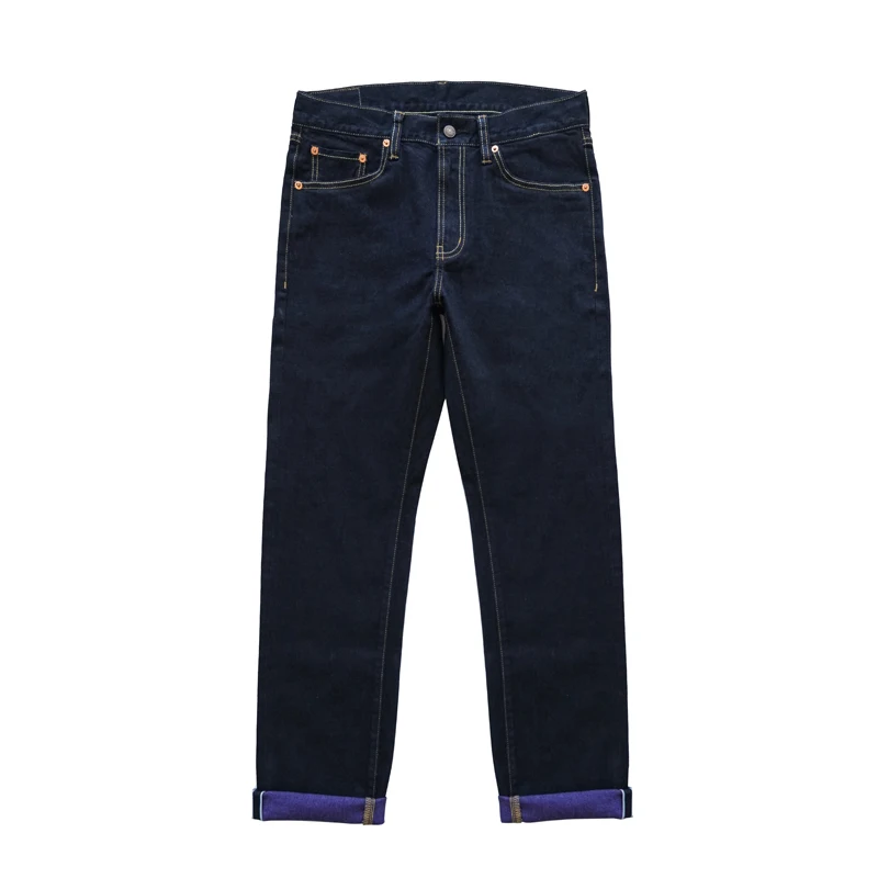 Jean  SAUCE ZHAN T308XX Mens Jeans Purple JEAN DENIM Double Sided Dyeing
