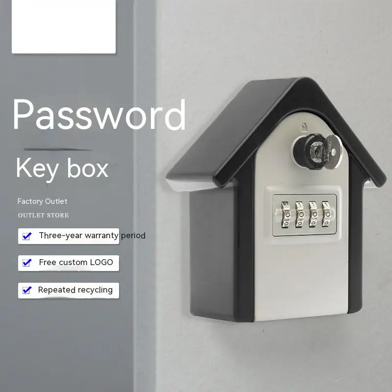 Large AntiTheft and AntiTheft Password Key Box Security Lock Metal