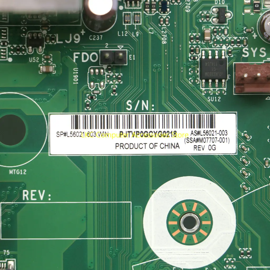 NEW For HP PAVILION Gaming TG01 TP01 MOTHERBOARD B550A L56021-003