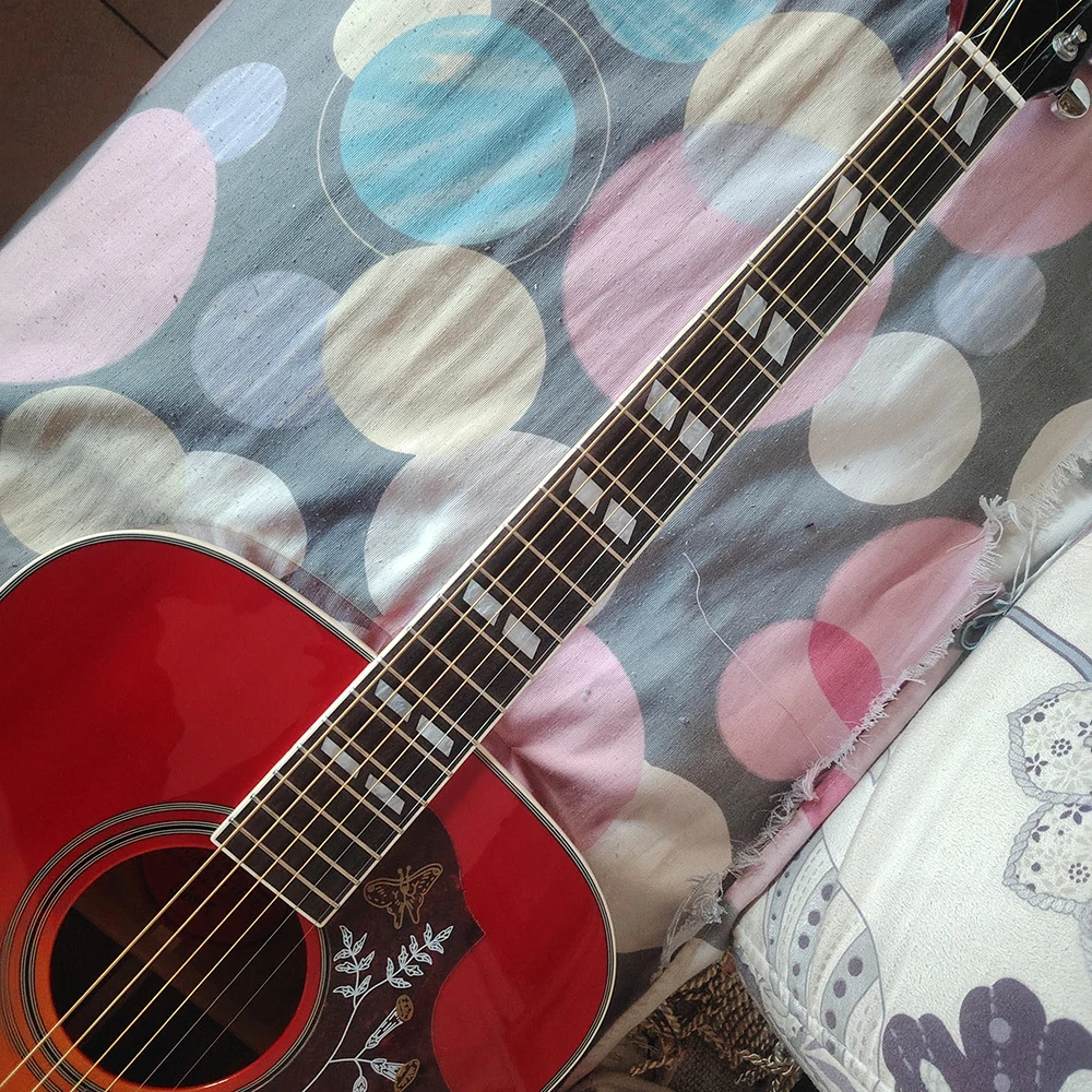 HUM-MING-BIRD Guitar Dove Pro Dove Electric Box Folk Electric Acoustic Guitar