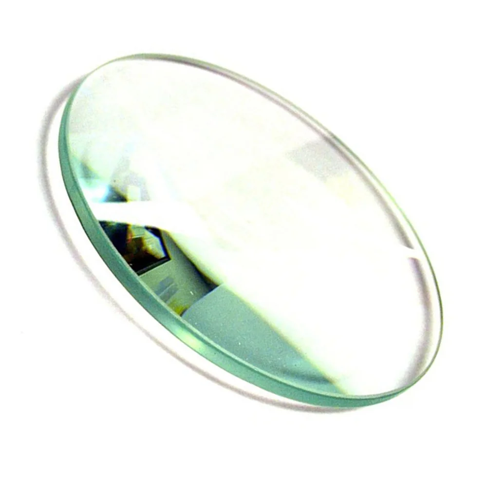 

Scientific Polished Glass Double-Convex Lens Labs Optical Glass Lens Bi-Convex 55mm Diameter