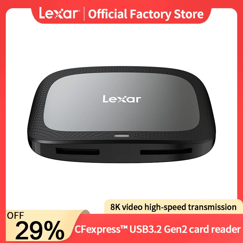 Lexar Professional CFexpress Type A card reader 8K 2 in 1 Hi Speed USB