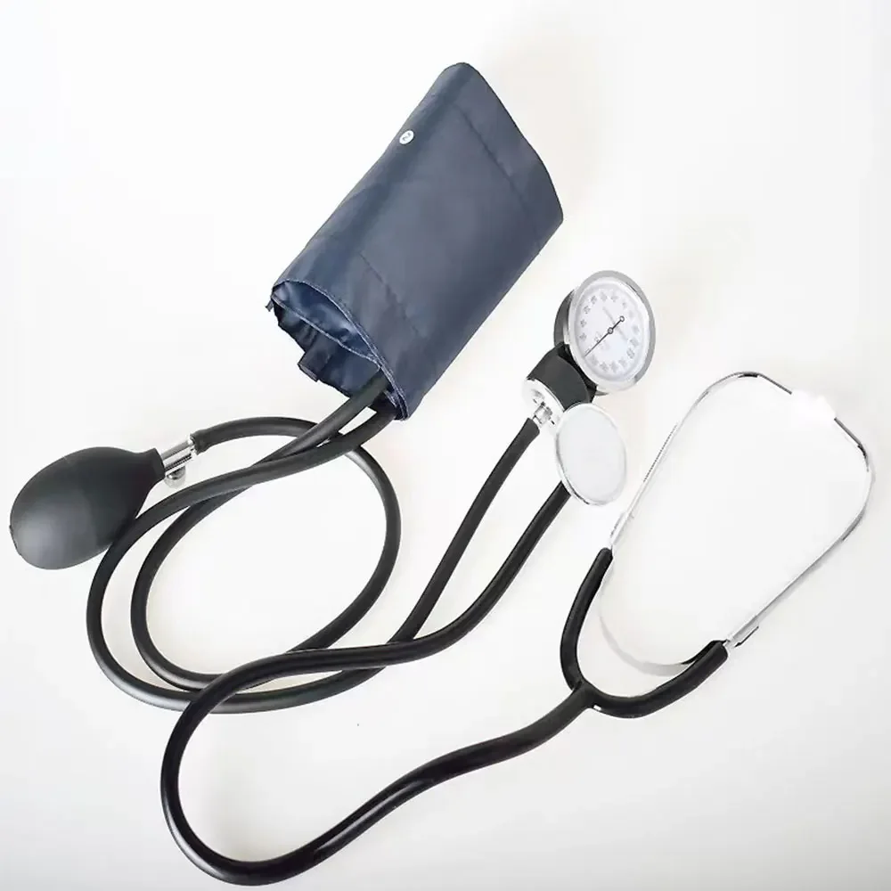 Manual Blood Pressure Monitor Diastolic Sphygmomanometer Medical Doctor Stethoscope Sphygmomanometer Cuff Home Health Monitor