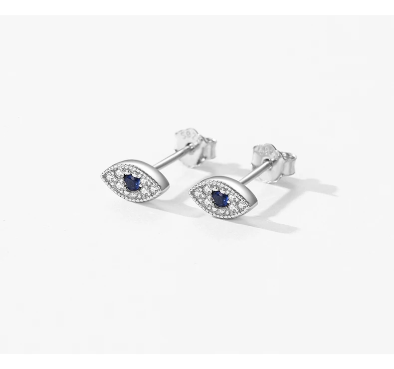 Modian 925 Sterling Silber kleine winzige süße Augen Ohr stecker trend ige Goldfarbe feine Ohrringe für Frauen Mädchen edlen Schmuck – Detail 7