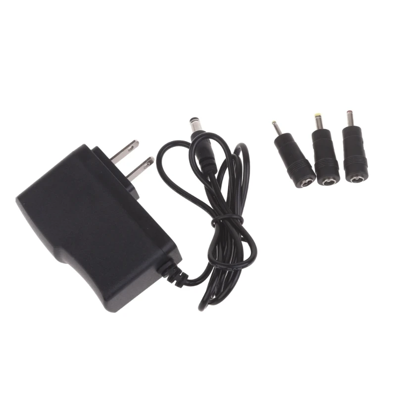 

1PCS 6V1A New AC 100V-240V Converter Adapter DC 6V 1A Power Supply US Plug DC 5.5mm x 2.1mm 4.0x1.7mm 3.5x1.35mm 2.5x0.7mm plug