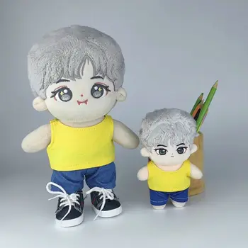 سترة دمية محشوة بالقطن ملابس تأثيري ، ملابس بديلة ، تيشيرت بلا أكمام ، إكسسوارات تصنعها بنفسك ، 10 ، هدية دمى 2