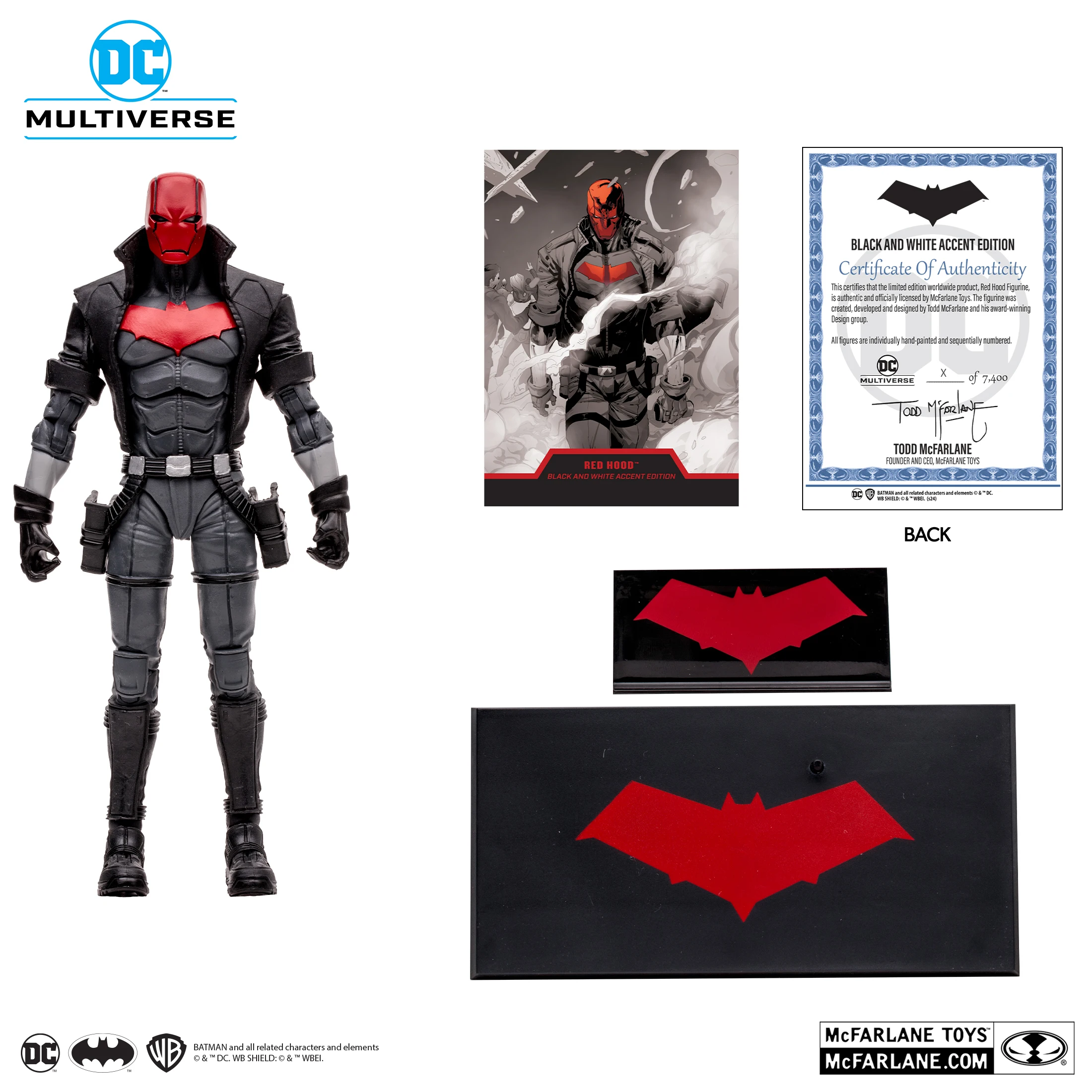 McFarlane DC Ƽ 峭,  ĵ,   ȭƮ ׼Ʈ ,  , 7 ġ ̵ ĳ ǱԾ 峭, , ǰ 52