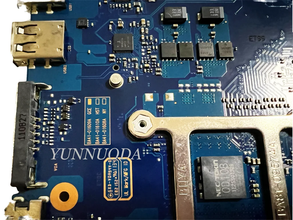 Motherboard Original para Samsung Np-rv420 Rv420 Gt520m 1gb Ba4101609a Ba41-01608a Ddr3 Testado Bom - Imagem 3