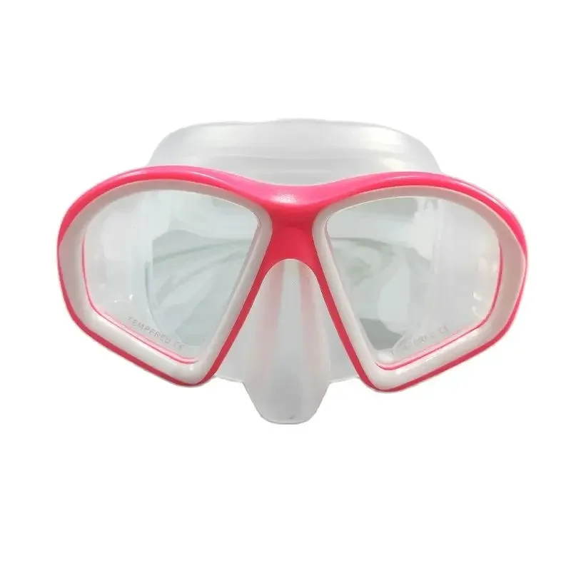 QYQ Children's diving mask swimming goggles toughened glass leakproof