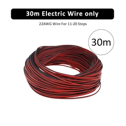 Enhanced LED Motion Sensor Night Light Strip with Smart PIR Control (30m Electric Wire)