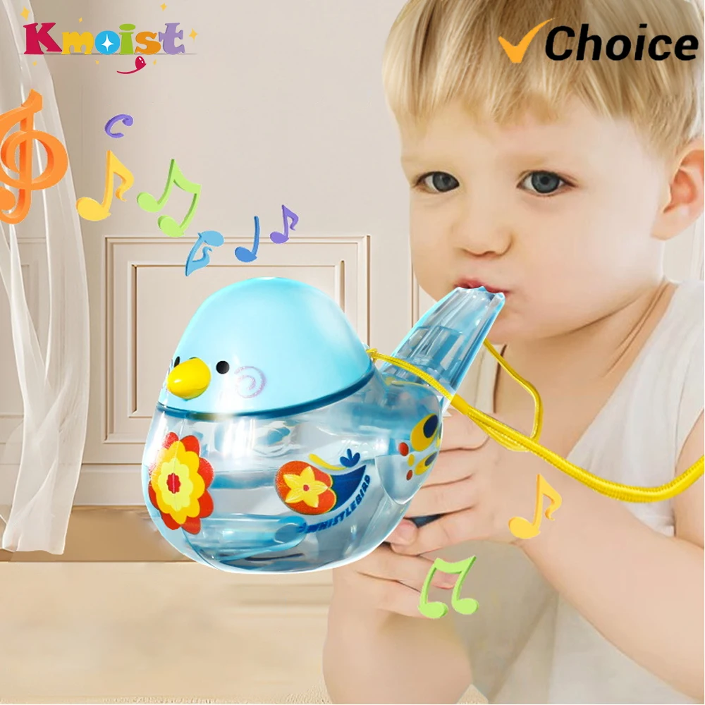Cartoon Whistle Tide Play Fun Waterbird Plus Water Learn Bird Calls Blow Children's Musical Instrument Waterbird Whistle Toys