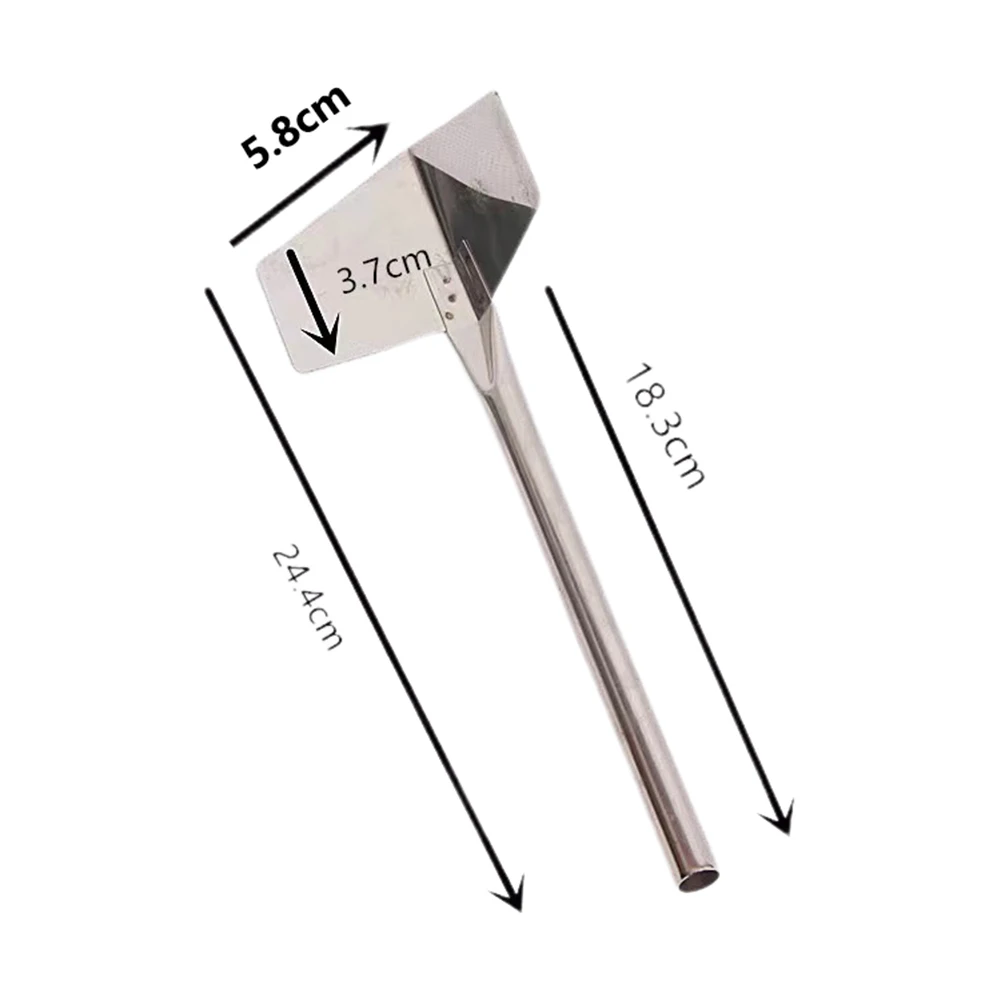 Outdoor Corner Trowel bricklaying trowel drywall spatula Stainless Steel Garden Metal Handle 90 Degree Drywall Hand Tool 1pc