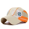 Summer Children Quick-Drying Baseball Cap Boys Girls Primary School Students Football Mesh Cap Outdoor Adjustable Sport Sun Cap 6