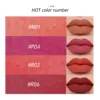 20 Colors Matte Lipstick Pen Nude Pink Matte Solid Lip Gloss Waterproof Long Lasting Lipstick Pencil Lip Liner Pen Lip Makeup 2