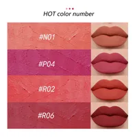 20 Colors Matte Lipstick Pen Nude Pink Matte Solid Lip Gloss Waterproof Long Lasting Lipstick Pencil Lip Liner Pen Lip Makeup 2